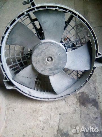 Вентилятор и радиатор кондиционера