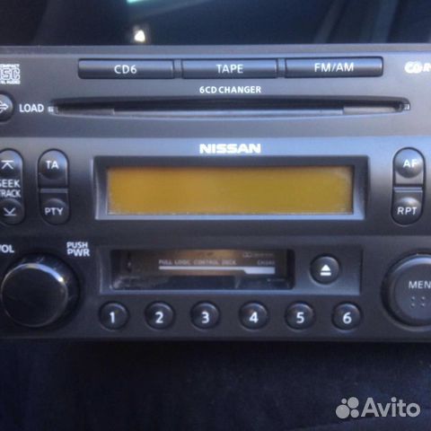 Штатная аудиосистема Nissan X-trail
