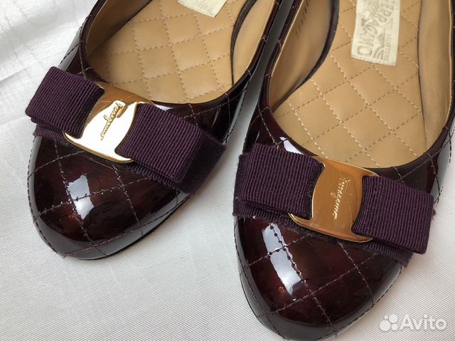 Балетки Salvatore Ferragamo 39 размер оригинал