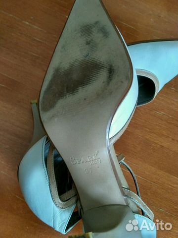 Туфли летние, кожа, размер 37 Туфли летние, кожа, размер 37