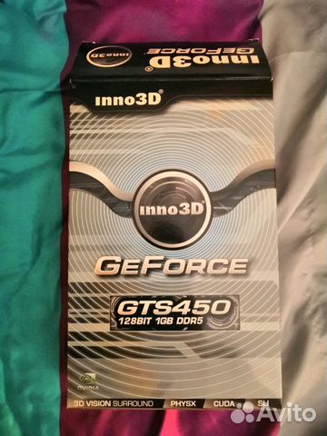 Продам видеокарту GeForce GTS 450