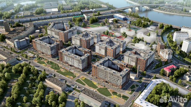 2-к квартира, 55.8 м², 10/14 эт. 2-к квартира, 55.8 м², 10/14 эт.