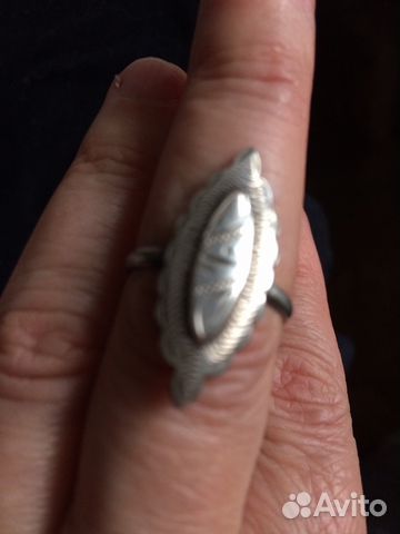 Серебряное кольцо не новое