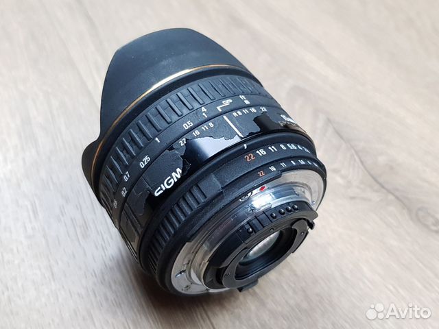 Sigma AF 15mm f/2.8 EX фишай