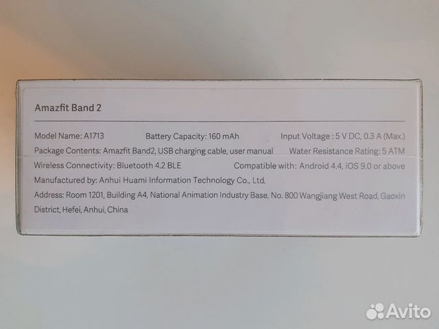 Xiaomi Amazfit Cor 2 (Band 2) Новый