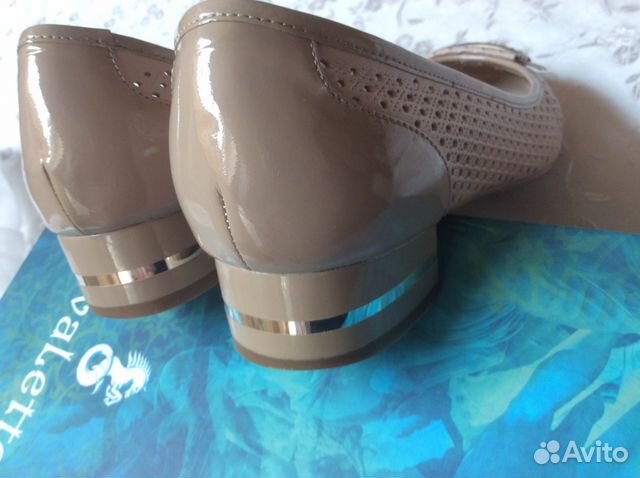 Туфли нат кожа беж Cavaletto Словения на 38,5-39 Туфли нат кожа беж Cavaletto Словения на 38,5-39