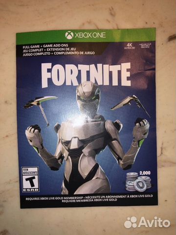 fortnite kod xbox fotografiya 1 - fortnite xbox gold membership