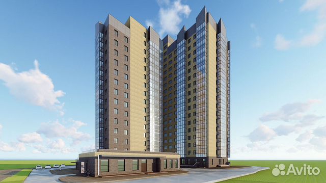 2-к квартира, 76.9 м², 6/17 эт.