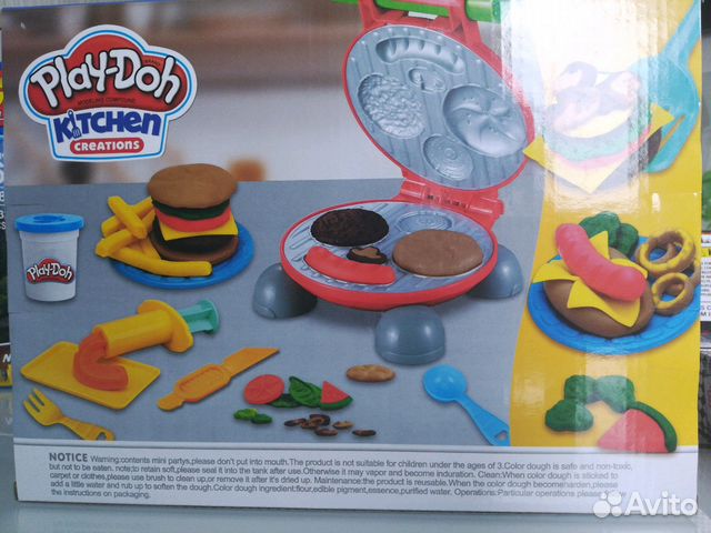 Набор play-doh для лепки #кухня Набор play-doh для лепки #кухня