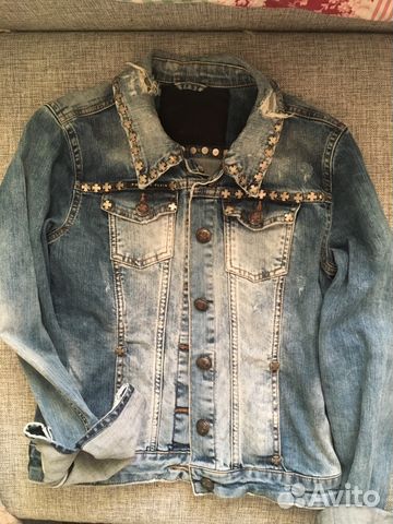 Куртка джинсовая Philipp Plein Куртка джинсовая Philipp Plein