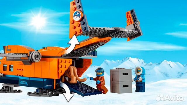 Lego City 60196 Арктический грузовой самолёт Lego City 60196 Арктический грузовой самолёт