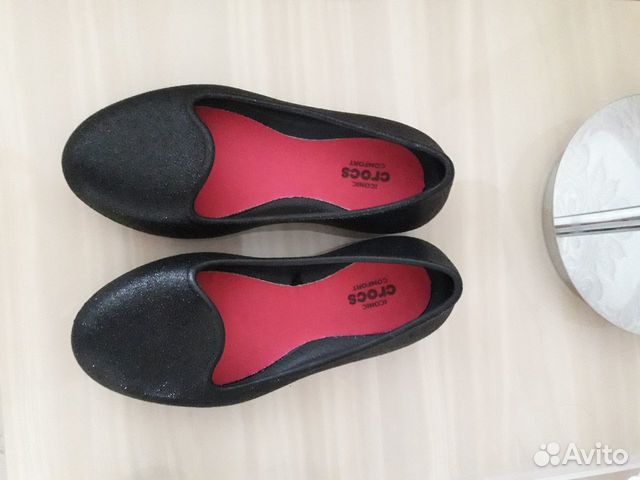 Туфли балетки Crocs новые нарядные Туфли балетки Crocs новые нарядные