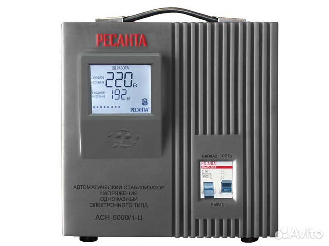 Стабилизатор напряжения Ресанта ACH-5000/1-Ц