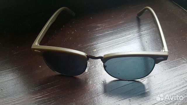 Солнцезащитные очки ретро цвет Хаки ASOS