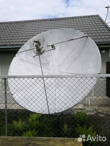 Антенна спутниковая с ресивером