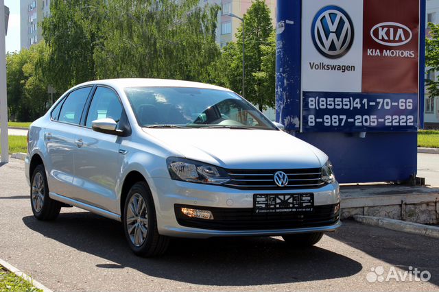 Volkswagen Polo 1.6 AT, 2019, 2 км