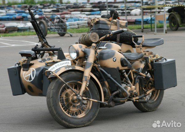 BMW r75 Sahara Camo