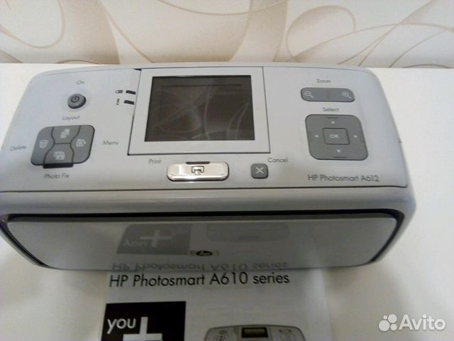 Принтер HP Photosmart A610 series