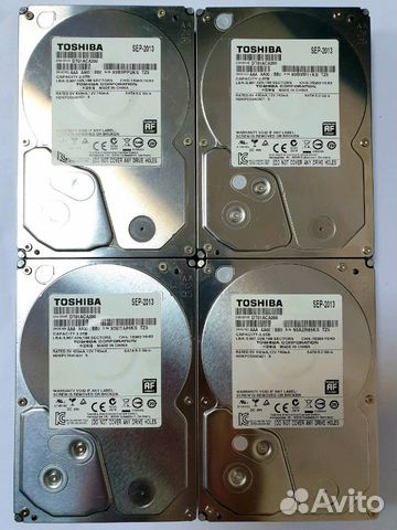 Жёсткий диск toshiba DT01ACA200, 2TB, HDD, SATA II