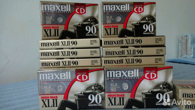 Аудиокассеты Хром Maxell xlii-90