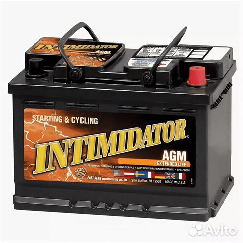 Аккумулятор Deka Intimidator AGM 9A48 70 Ач Аккумулятор Deka Intimidator AGM 9A48 70 Ач