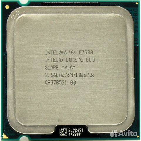 Intel Core 2 Duo E7300