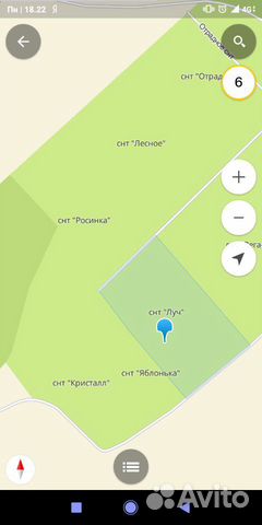 Участок 6 сот. (СНТ, ДНП)
