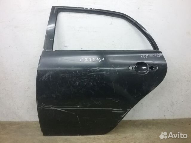 Дверь задняя лев Toyota Corolla E150