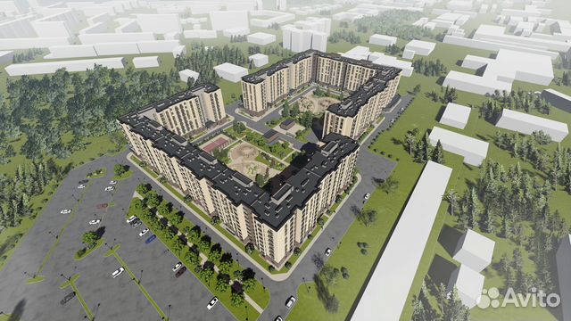 1-к квартира, 31.8 м², 9/9 эт. 1-к квартира, 31.8 м², 9/9 эт.