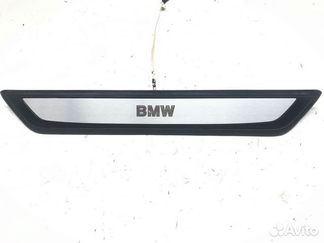 Накладка порога с подсветкой передняя Bmw 7 Series