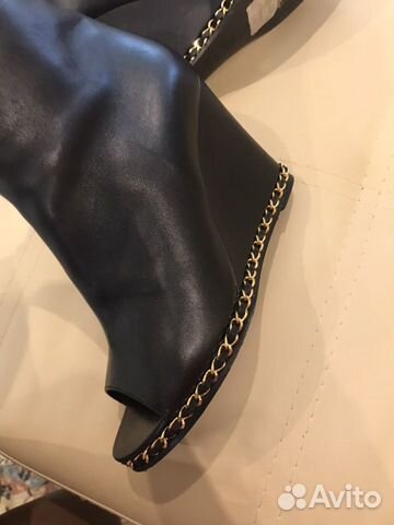 Ботильоны ботинки Chanel. Оригинал Ботильоны ботинки Chanel. Оригинал