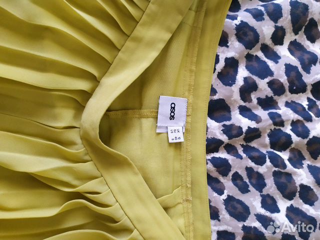 Юбка плиссе макси ASOS на подкладке 46