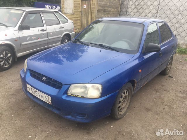 Hyundai Accent 1.5 AT, 2003, 170 000 км