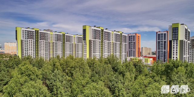 1-к квартира, 39.1 м², 15/25 эт.