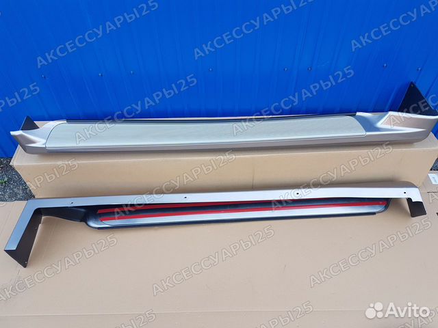 Пороги Toyota Land Cruiser 100 uzj100 1998-2007г Пороги Toyota Land Cruiser 100 uzj100 1998-2007г