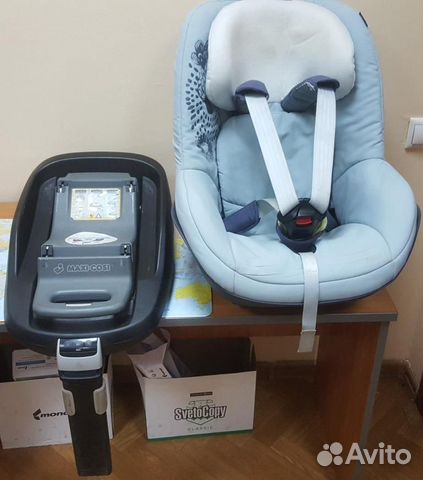 Кресло MaxiCosi Pearl + опора MaxiCosi Family Fix