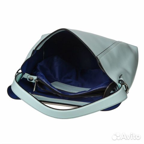 Кожаная сумка Gianni Conti 1784660 aquamarine