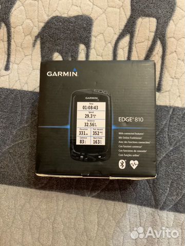 Велокомпьютер Garmin edge 810+HRT run