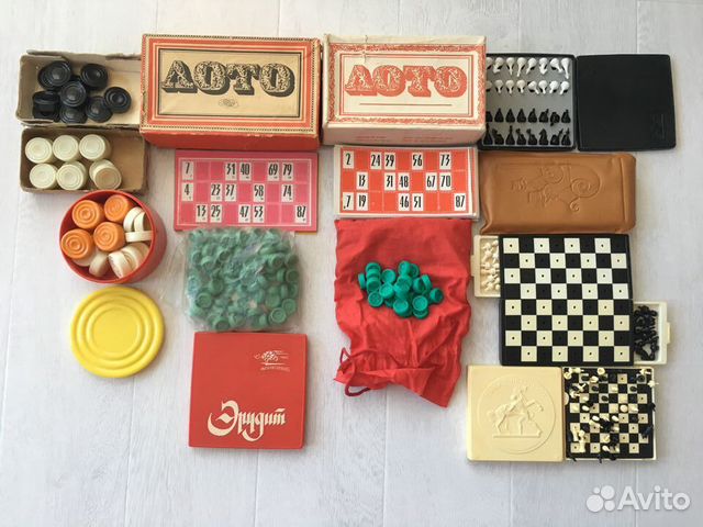 Настольные игры, игральные карты СССР Настольные игры, игральные карты СССР