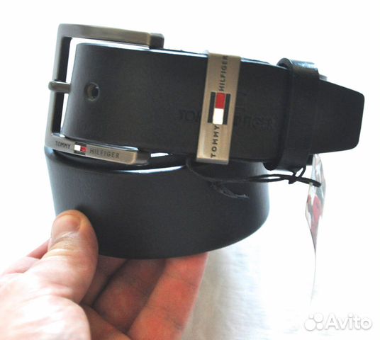 Мужской ремень / Tommy Hilfiger / новый (черный)