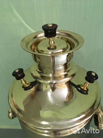 Самовар угольный на дровах 7 л Баташев