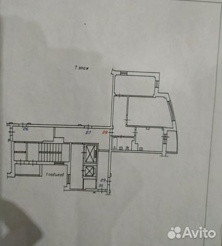 2-к квартира, 68 м², 7/17 эт.