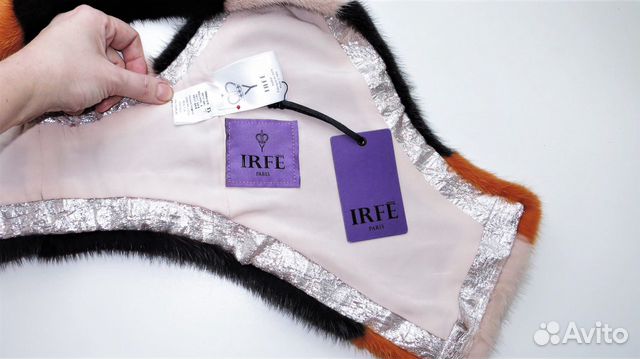 Irfe, оригинал, Франция, 2 норковых жилета Irfe, оригинал, Франция, 2 норковых жилета