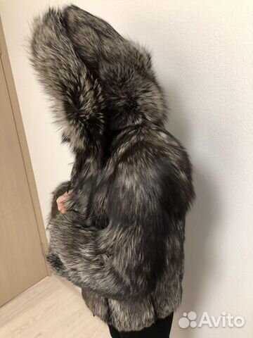 Шуба из чернобурки