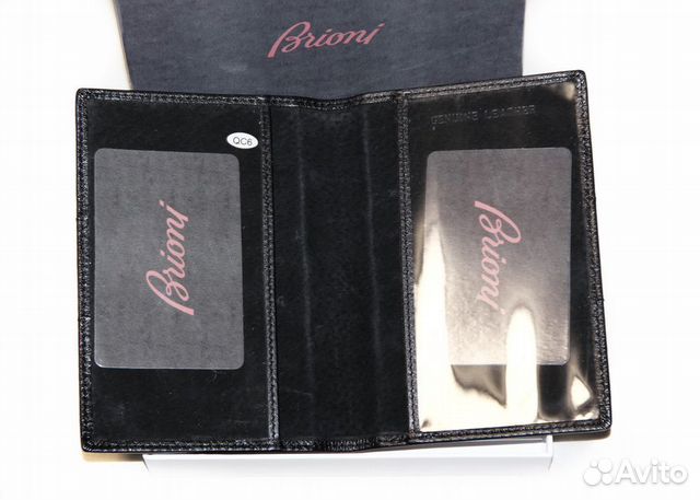 Кожаная обложка Brioni для паспорта люкс Кожаная обложка Brioni для паспорта люкс