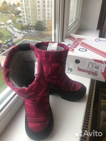Сапоги валенки Kuoma для девочки 26 размер Сапоги валенки Kuoma для девочки 26 размер