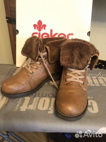 Ботинки зимние rieker р. 40 Ботинки зимние rieker р. 40