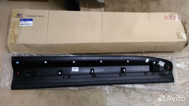 Накладка двери передней левой hyundai santa FE 12