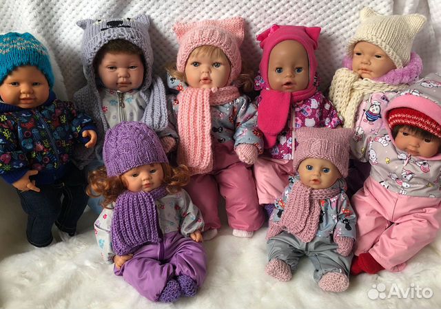 Верхняя одежда для Baby born, кукол от 21 до 45 см