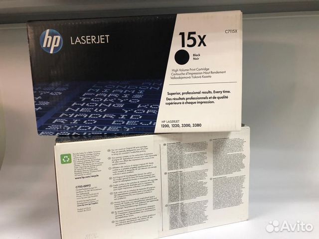 Картридж HP-LaserJet 15x Картридж HP-LaserJet 15x